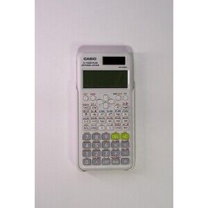 Casio Fx-115ES Plus 2nd Ed Scientific Calculator Solar Battery White Handheld